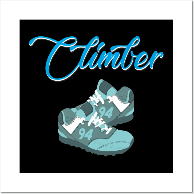 Climber Wall Art by ilhnklv